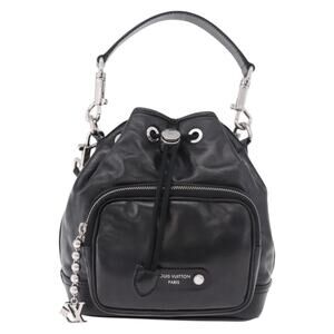 Louis Vuitton Noe Cargo Shoulder Bag Black